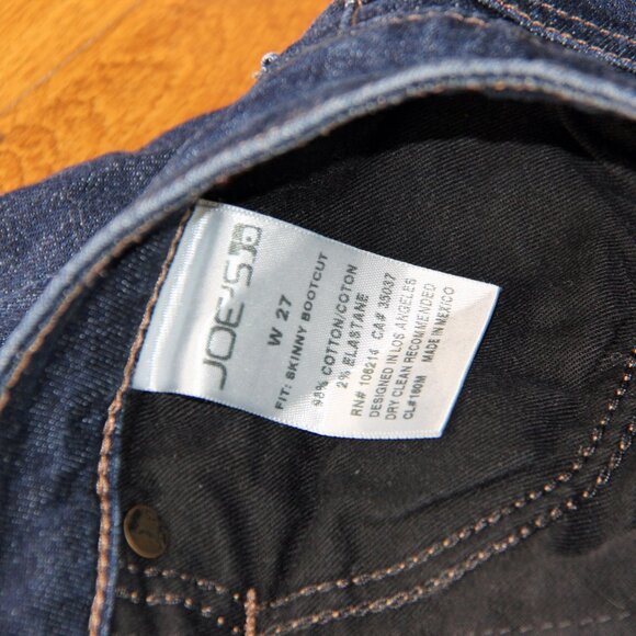 LIKE NEW - Joe's Jeans - Skinny Bootcut - Womens - 27 - Picture 8 of 8